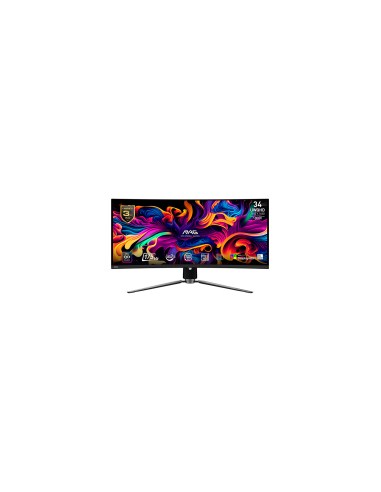 MSI MAG 341CQP QD-OLED Curved Gaming...